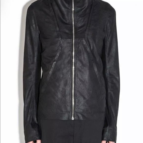 Rick Owens leather jacket - Picture 2 of 11